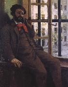 Gustave Courbet Self-Portrait at Sainte-Pelagie France oil painting artist